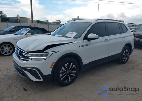 2024 Volkswagen Tiguan 2.0T S z USA, uszkodzony, nr VIN 3VVRB7AX0RM193493